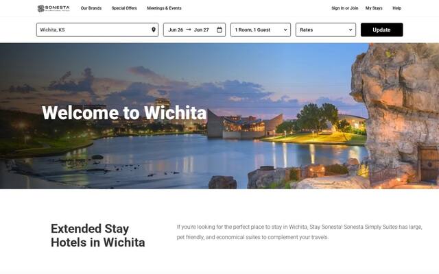 Sonesta Simply Suites Wichita Northeast