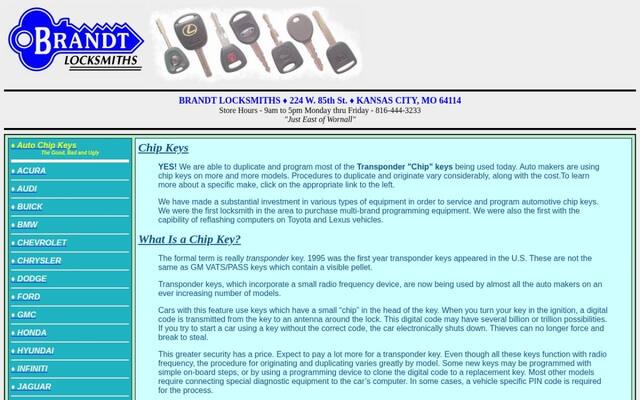 Brandt Locksmiths