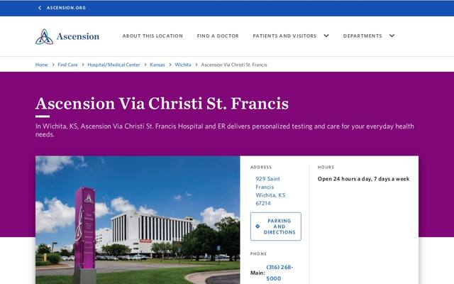 Via Christi Hospital Saint Francis