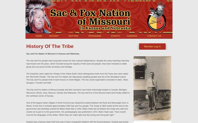 Sac and Fox Trading Post