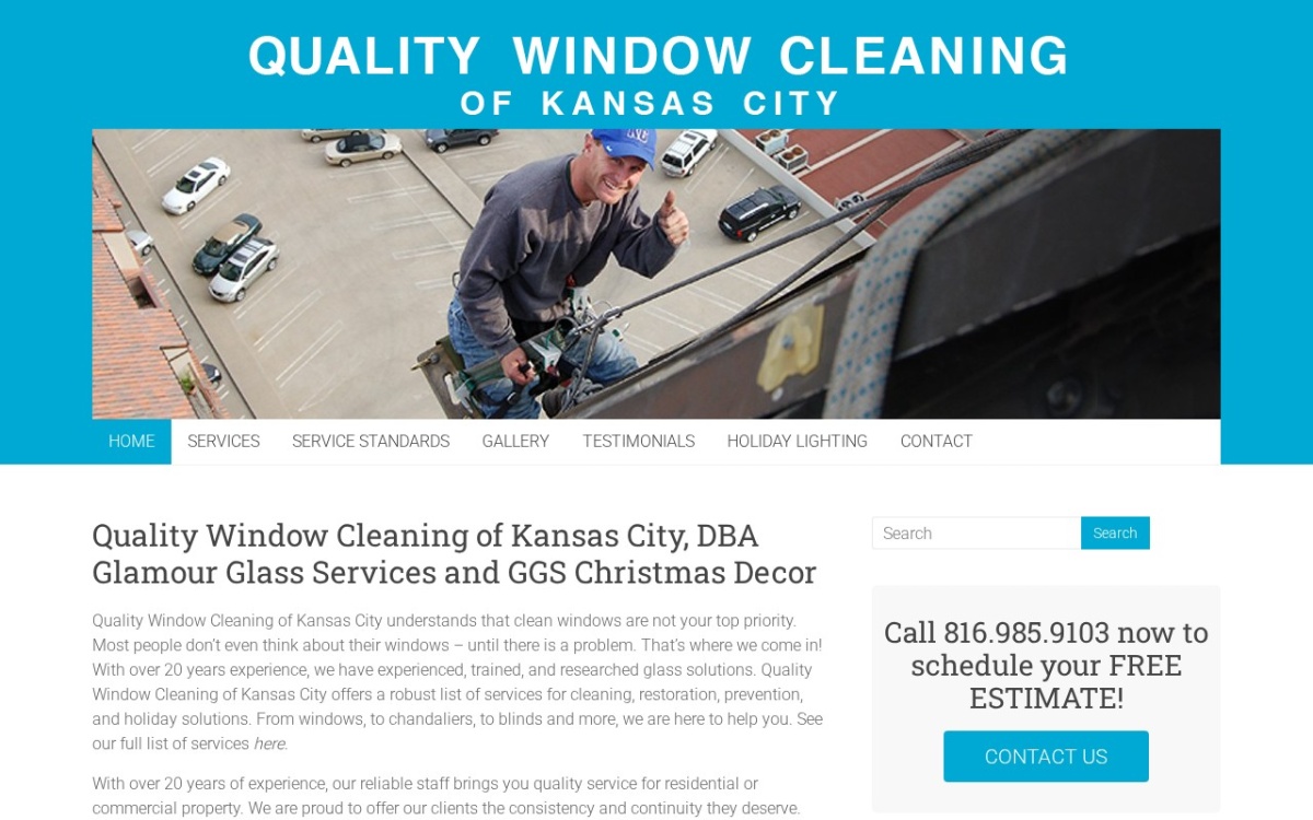 Quality window cleaning &Glamour Glass Services