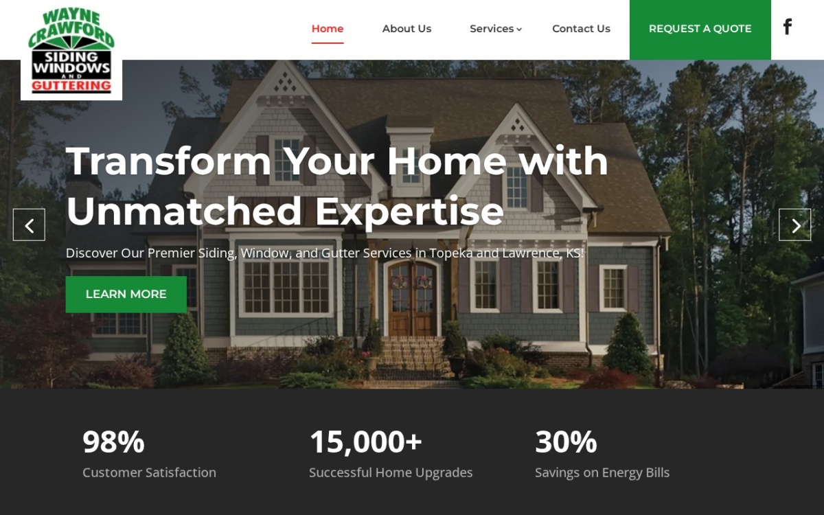 Wayne Crawford Siding, Windows, & Guttering