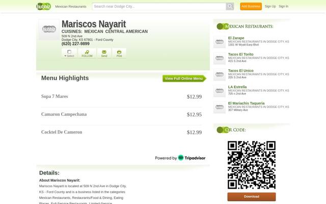Mariscos Nayarit restaurant
