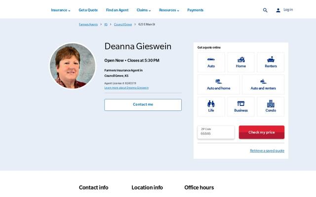 Farmers Insurance - Deanna Gieswein