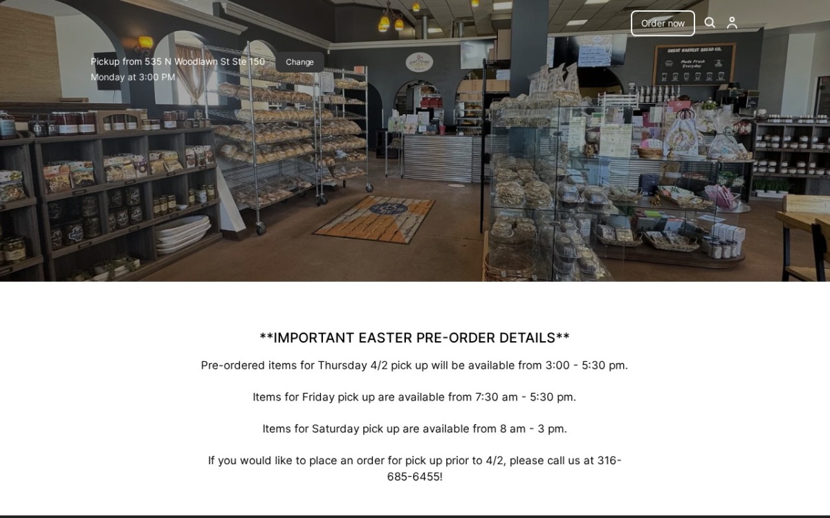 Great Harvest Bread Co.