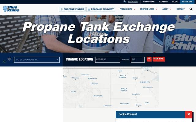 Blue Rhino Propane Exchange