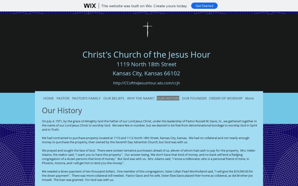 Christ's Church of the Jesus Hour