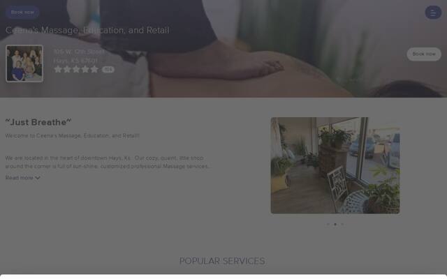 Ceena's Massage Education and Retail