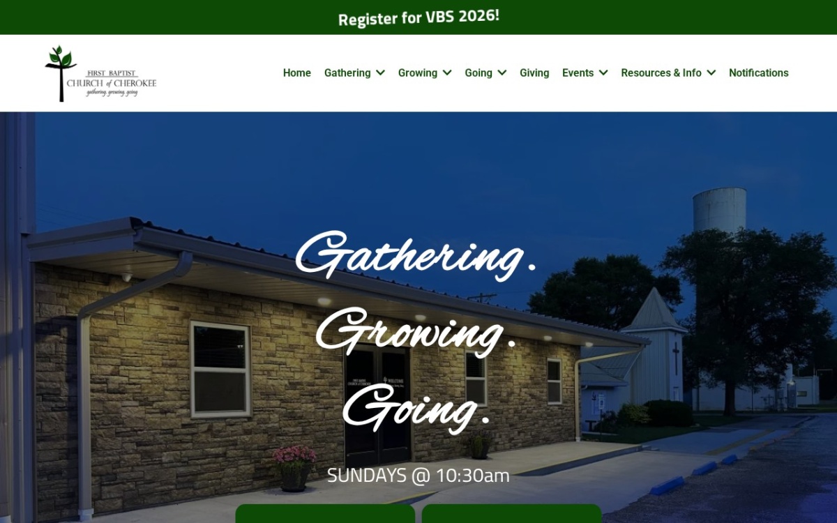 FBC Cherokee Upward