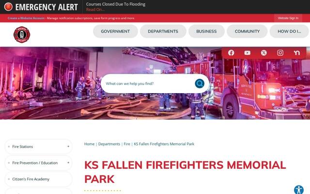 Kansas Fallen Firefighters Memorial Park