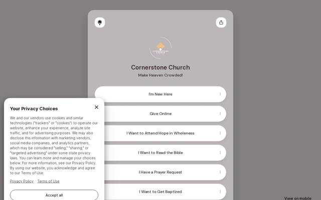 Cornerstone Church Dodge City