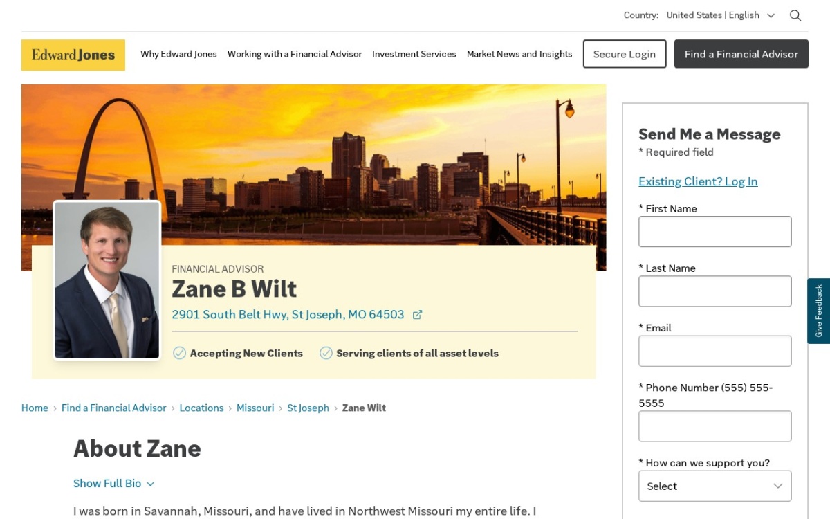Zane B Wilt
