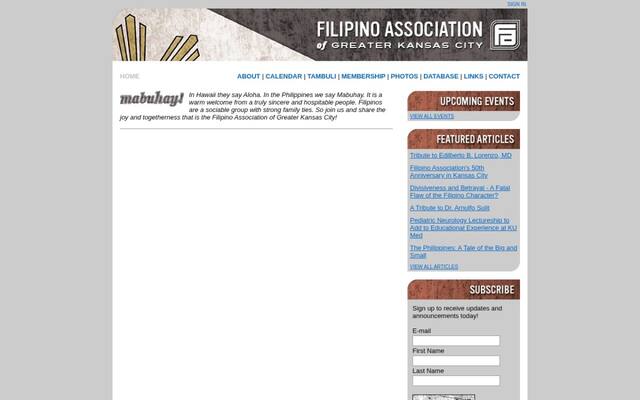 Filipino Association of Greater Kansas City