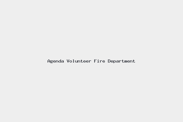 Agenda Volunteer Fire Department