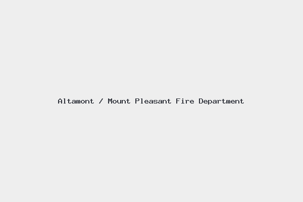 Altamont / Mount Pleasant Fire Department