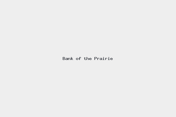 Bank of the Prairie