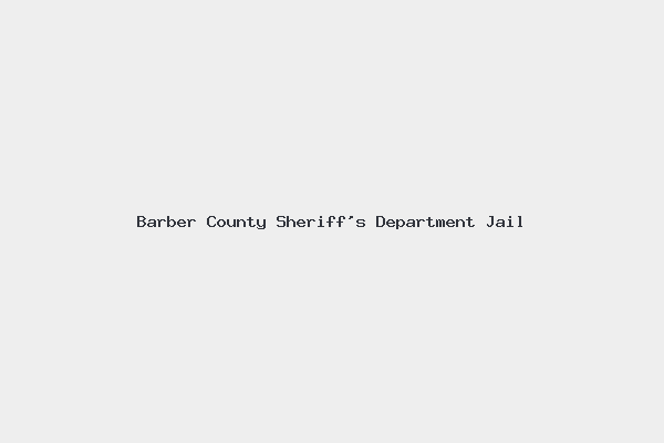 Barber County Sheriff’s Department Jail