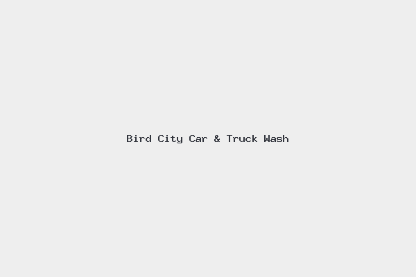 Bird City Car & Truck Wash