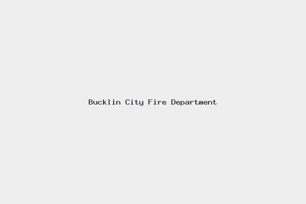Bucklin City Fire Department 4 Bucklin City Fire Department