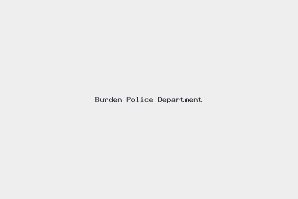 Burden Police Department 4 Burden Police Department