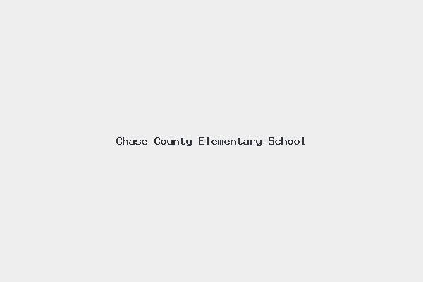 Chase County Elementary School 1 Chase County Elementary School