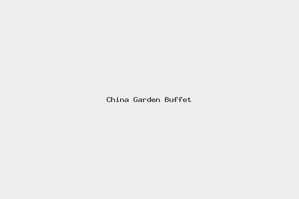 China Garden Buffet