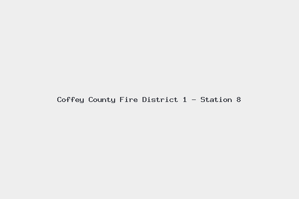 Coffey County Fire District 1 – Station 8