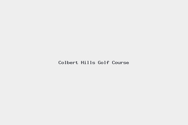 Colbert Hills Golf Course