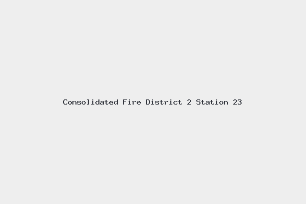 Consolidated Fire District 2 Station 23