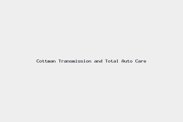 Cottman Transmission and Total Auto Care