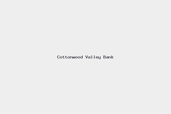 Cottonwood Valley Bank 4 Cottonwood Valley Bank