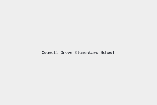 Council Grove Elementary School 4 Council Grove Elementary School