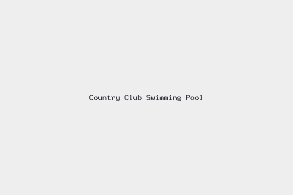 Country Club Swimming Pool