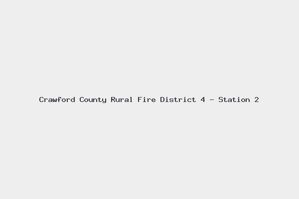 Crawford County Rural Fire District 4 – Station 2