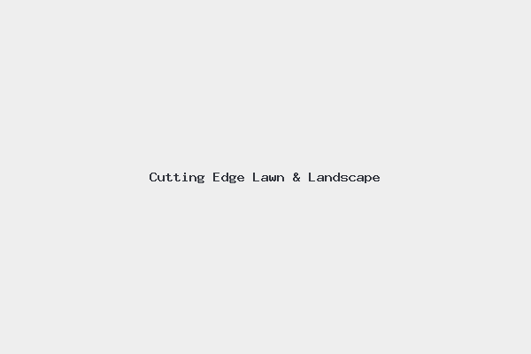 Cutting Edge Lawn & Landscape