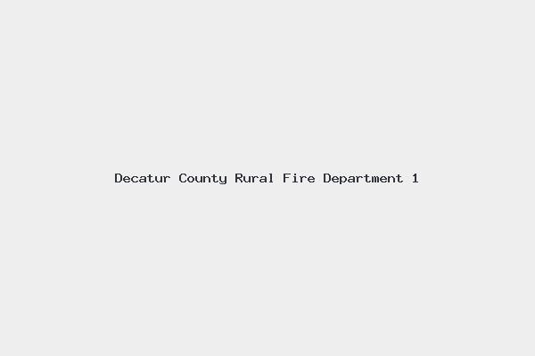 Decatur County Rural Fire Department 1