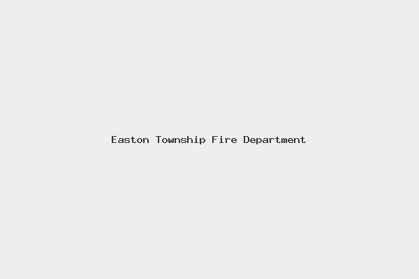 Easton Township Fire Department