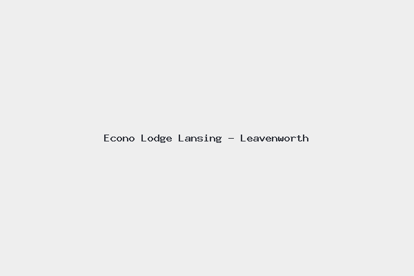 Econo Lodge Lansing – Leavenworth