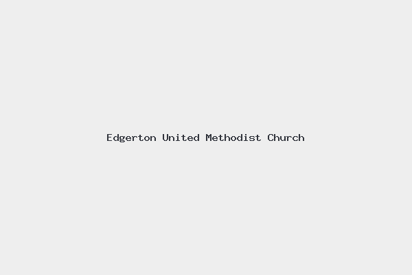Edgerton United Methodist Church