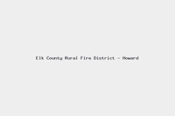 Elk County Rural Fire District – Howard