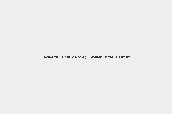 Farmers Insurance: Shawn McAllister