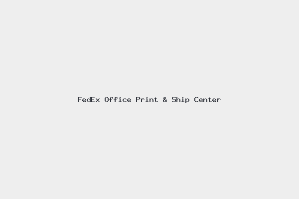 FedEx Office Print & Ship Center