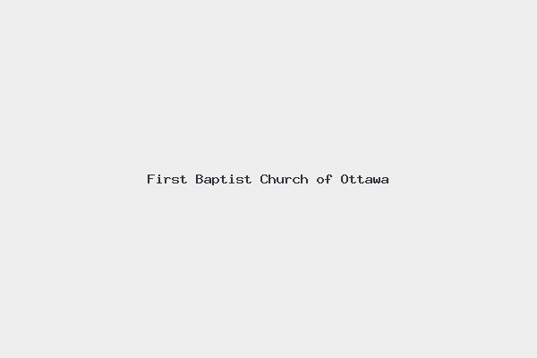 First Baptist Church of Ottawa