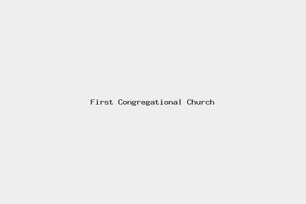 First Congregational Church