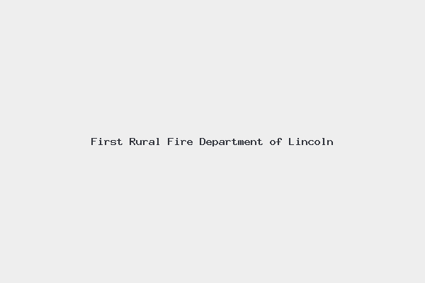 First Rural Fire Department of Lincoln