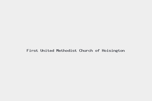 First United Methodist Church of Hoisington