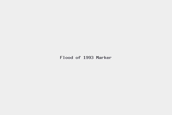 Flood of 1993 Marker