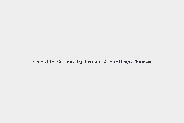 Franklin Community Center & Heritage Museum