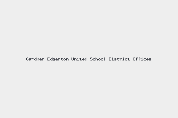 Gardner Edgerton United School District Offices