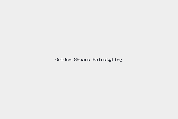 Golden Shears Hairstyling